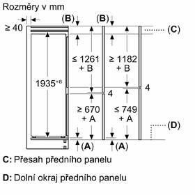 Chladnička s mrazničkou Bosch KBN96NSE0 XXL objem 

 obrázek produktu 6 z 9