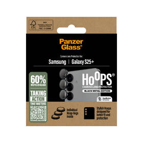 Ochranné sklo čočky fotoaparátu PanzerGlass HoOps na Samsung Galaxy S25+ černé

 obrázek produktu 4 z 9