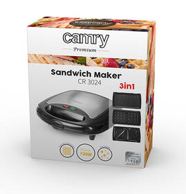 Sendvičovač Camry CR3024 nerez

 obrázek produktu 5 z 5