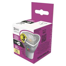 Žárovka LED EMOS Classic MR16, 7W, GU10, teplá bílá 

 obrázek produktu 2 z 2