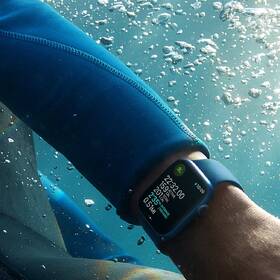 Chytré hodinky Apple GPS, 41mm pouzdro z hvězdně bílého hliníku - hvězdně bílý sportovní řemínek 

 obrázek produktu 2 z 2