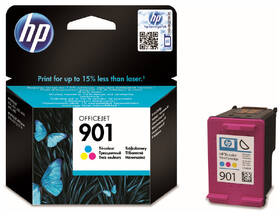 Inkoustová náplň HP 901, 360 stran - CMY 

 obrázek produktu 1 z 1
