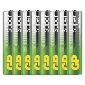 Baterie alkalická GP Super AAA (LR03), 8 ks 

 obrázek produktu 1 z 4