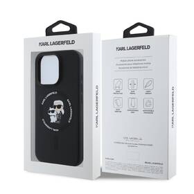 Kryt na mobil Karl Lagerfeld Karl and Choupette na Apple Iphone 16 Pro, MagSafe černý

 obrázek produktu 4 z 4