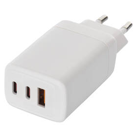 Nabíječka do sítě EMOS GaN, 65W, 1x USB-A/2x USB-C bílá

 obrázek produktu 1 z 14