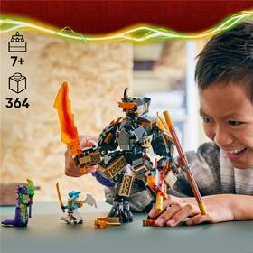 Stavebnice LEGO® NINJAGO® 71854 Coleův expediční robot a dračí Zane 

 obrázek produktu 4 z 9