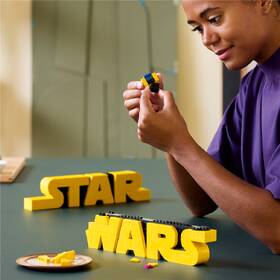 Stavebnice LEGO® Star Wars™ 75407 Logo Star Wars™ z kostek 

 obrázek produktu 8 z 9