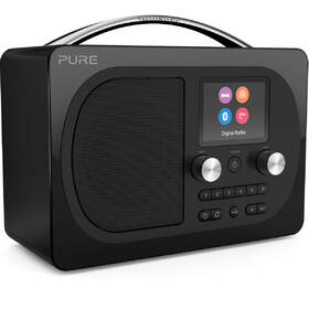 Radiopřijímač s DAB+ Pure Evoke H4 černá barva
