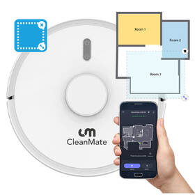 Robotický vysavač CleanMate LDS700 

 obrázek produktu 6 z 22