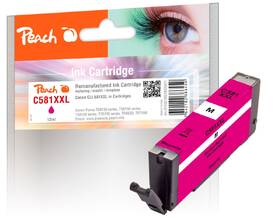 Inkoustová náplň Peach Canon CLI-581XXL, 12 ml purpurová

 obrázek produktu 1 z 1