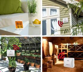 Teploměr ThermoPro TP63 bílá barva
