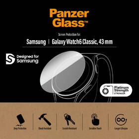 Tvrzené sklo PanzerGlass na Samsung Galaxy Watch 6 Classic (43 mm) 
