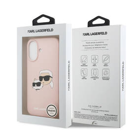 Kryt na mobil Karl Lagerfeld Liquid Silicone Double Heads MagSafe na Apple iPhone 17 růžový

 obrázek produktu 7 z 7