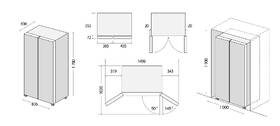 Americká lednice Concept LA7383ss 

 obrázek produktu 2 z 14