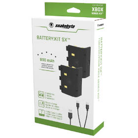 Baterie SnakeByte Battery:Kit SX pro Xbox Series černá

 obrázek produktu 3 z 3