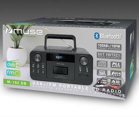 Radiomagnetofon s DAB+/CD MUSE M-182DB černý

 obrázek produktu 6 z 6