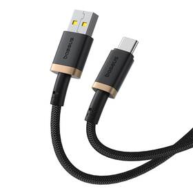 Kabel Baseus Dura USB/USB-C, 60W, 1m černý/zlatý

 obrázek produktu 3 z 16