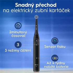Zubní kartáček Oral-B Night Black černý

 obrázek produktu 2 z 10