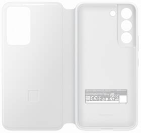 Pouzdro na mobil flipové Samsung Clear View na Galaxy S22 bílé

 obrázek produktu 4 z 4