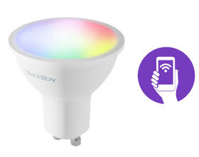 Chytrá žárovka TechToy RGB, 4,5W, GU10 

 obrázek produktu 2 z 4
