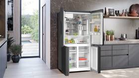 Americká lednice Siemens KF96DAXEA černá barva
