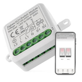Modul EMOS GoSmart spínací IP-2102SZ, ZigBee, 2-kanálový 
