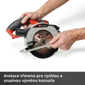 Okružní pila Einhell TE-CS 18/165-1 Li (bez baterie) 4331207 

 obrázek produktu 7 z 8