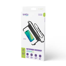 Pouzdro na mobil sportovní Spello by Epico vodotěsné crossbody na zip černé

 obrázek produktu 4 z 4