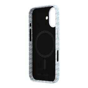 Kryt na mobil Karl Lagerfeld PU Houndstooth Resin Plate MagSafe na Apple iPhone 17 modrý

 obrázek produktu 5 z 6