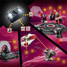 Stavebnice LEGO® Star Wars™ 75427 SMART Play™: Duel v trůnním sále a A-Wing™ 

 obrázek produktu 3 z 8