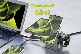 Nabíječka do sítě Mobile Origin 100W, Qi2 25W Foldable Charger PW37, MagSafe černá

 obrázek produktu 8 z 16