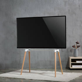 Stojan pro TV Nedis pro úhlopříčku 60"-75'', nosnost 40kg bílý

 obrázek produktu 11 z 12