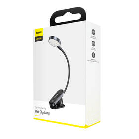 LED světlo Baseus na čtení s klipem šedé

 obrázek produktu 6 z 7