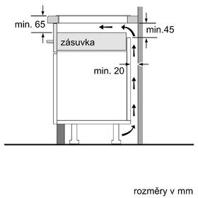 Indukční varná deska Bosch PUE64KBB5E černá barva
