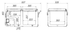Autochladnička Compass Ice box Duo 

 obrázek produktu 7 z 7