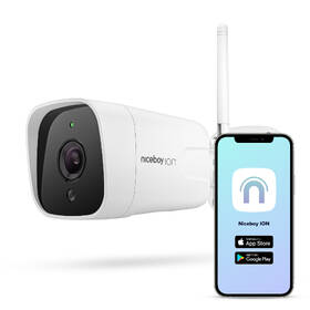 IP kamera Niceboy ION Guardian G2 PRO 2K Wi-Fi bílá barva

