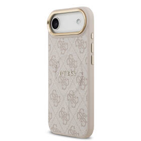Kryt na mobil Guess PU Leather 4G Gold Frame MagSafe na Apple iPhone Air růžový

 obrázek produktu 2 z 7