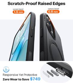 Kryt na mobil Torras Ostand Q3 Spin na Apple iPhone 17 černý

 obrázek produktu 3 z 7