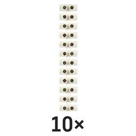 Svorkovnice EMOS ŠROUB. 12 PRV. 6–10MM2 57A/450V 10KS bílá

 obrázek produktu 2 z 5