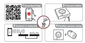 Bezdrátová termohlavice Danfoss Ally S|tarterset, ZigBee 

 obrázek produktu 3 z 3