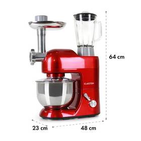 Kuchyňský robot Klarstein Lucia Rossa červený

 obrázek produktu 2 z 8