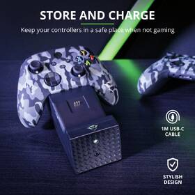 Dokovací stanice Trust GXT 250 Duo Charging Dock pro Xbox Series X/S černá

 obrázek produktu 9 z 10