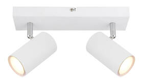 Bodové svítidlo GLOBO Robby, 2x GU10 bílé

 obrázek produktu 2 z 3