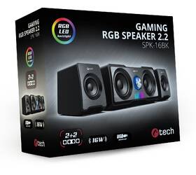 Reproduktory C-Tech SPK-16, 2.2, RGB černé

 obrázek produktu 2 z 2