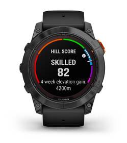 Chytré hodinky Garmin fenix 7X Pro Glass Solar -  Gray / Black Silicone Band 

 obrázek produktu 2 z 8