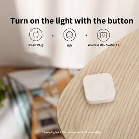 Tlačítko Aqara Smart Home Mini Switch bílé

 obrázek produktu 3 z 6