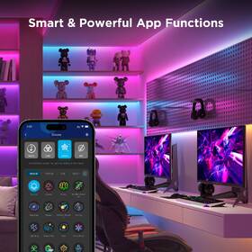 LED pásek Govee Smart PRO LED, RGBICW, 10m (Matter) 

 obrázek produktu 4 z 8
