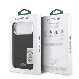 Kryt na mobil Lacoste Iconic Petit Pique Camera Stand MagSafe na Apple iPhone 17 Pro Max černý

 obrázek produktu 7 z 7