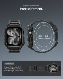 Řemínek Spigen Rugged Armor 2 Pro na Apple Watch 46mm černý

 obrázek produktu 13 z 16