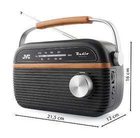 Radiopřijímač JVC RA-E215G šedý

 obrázek produktu 2 z 7